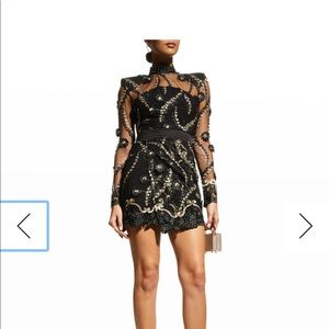 Zhivago Raise Your Hand Embellished Mini Dress